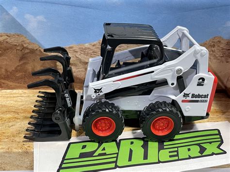 mini bobcat excavator toy|skid steer toys videos kids.